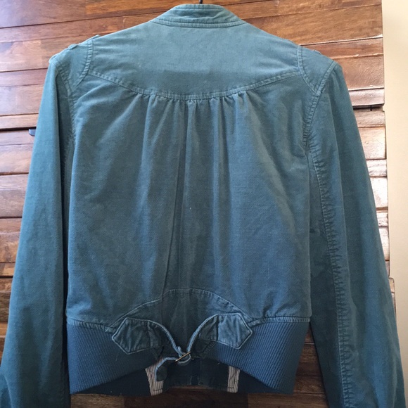 Plus fours Teal green Coat - Picture 3 of 3